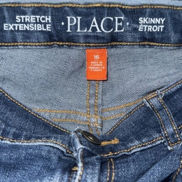 Assorted Kids Stretch Jeans Lot Size 14/16 & 16 The Childrens Place & Thereabout - Picture 8 of 16